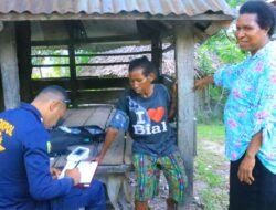 Dekatkan Pelayanan, Subsatgas Keladi Sagu sambangi warga Yalimo lewat kegiatan Kesehatan Keliling