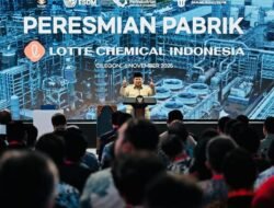 Presiden Prabowo Resmikan Pabrik Petrokimia Senilai USD3,9 Miliar di Cilegon