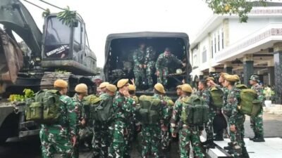 Kasdam I/BB Berangkatkan 204 Personel untuk Membantu Bencana Alam Banjir dan Longsor di Sibolga