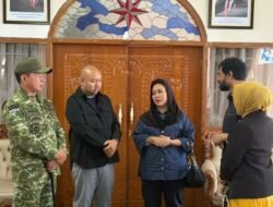 Panglima TNI Dampingi Menhan RI Tinjau Langsung Pengungsi Banjir di Pidie Jaya, Aceh