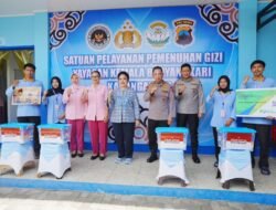 Kapolri dan Ketua Komisi IV DPR Tinjau SPPG YKB Polres Karanganyar, Dukung Penuh Program MBG