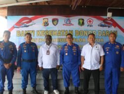 Polairud Polda Papua Gelar Donor Darah dalam Rangka HUT ke-75, Wujud Nyata Kepedulian dan Semangat Kemanusiaan