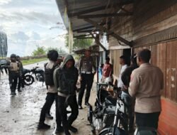 Polres Tolikara Gelar Patroli Dialogis di Kota Karubaga Guna Jaga Kamtibmas Tetap Kondusif