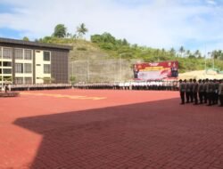 Wakapolda Papua Pimpin Apel Pagi, Tekankan Kesiapan Operasi Jelang Natal dan Tahun Baru