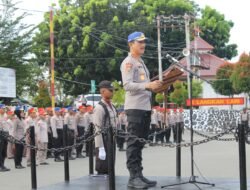SPN Polda Papua Gelar Upacara Bendera Pola Pengasuhan Siswa Diktukba Polri T.A. 2025