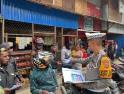 Operasi Zebra 2025, Sat Lantas Tolikara Gelar Sosialisasi