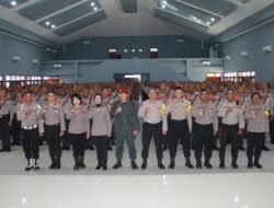 Pembekalan Kasatgaswil Papua Densus 88 Anti Teror Polri Kepada Siswa Diktukba Polri T.A 2025