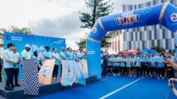 Jalan Santai Mandiri Fest Warnai Kebersamaan dan Semangat Sehat di Jayapura