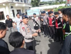 Polda Sumsel Gelar Apel Konsolidasi Pamwal Logistik Bantuan untuk Korban Bencana di Sumatera Utara