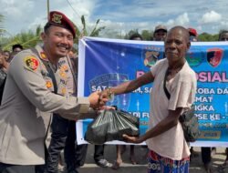 Bakti Sosial Polres Asmat Dalam Rangka Hari Jadi Reserse Ke-78 Tahun