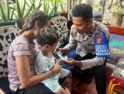 Subsatgas Keladi Sagu Operasi Rasaka Cartenz 2025 Hadirkan Edukasi dan Pelayanan Kesehatan Gratis di Kloofkamp