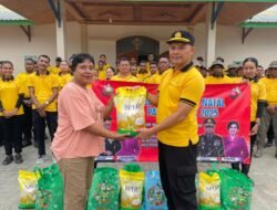 Sambut Natal 2025, Polda Papua Gelar Bhakti Sosial Pembersihan Gereja GKI Kanaan Koya Barat