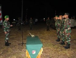 Perkuat Sinergi TNI – Rakyat, Hukum Tua Kema Dua Ariantje Loho, Lepas Peleton Beranting Yudha Wastu Pramuka Jaya