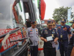 Jelang Nataru, Dishub Kota Bandung Gelar Uji Kelayakan Bus