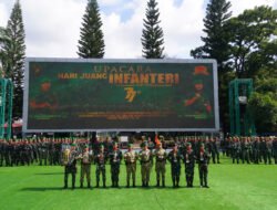 Pangdam III/Slw Hadiri Upacara Hari Juang Infanteri ke-77 di Makodam