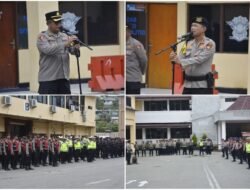 Polda Papua Tegaskan Kesiapan Pengamanan Natal dan Tahun Baru Melalui Apel Operasi Lilin Cartenz-2025