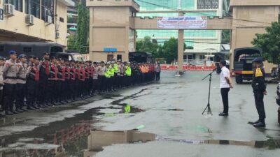 Apel Hari Ke-5 Operasi Lilin Cartenz 2025, Polda Papua Fokus Pengamanan Malam Kudus Natal