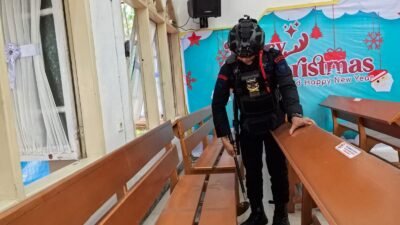 Operasi Lilin Mansinam 2025, Sterilisasi Gereja untuk Keamanan Ibadah Natal