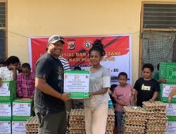 Sentuhan Kasih di Hari Jadi ke-80, Dit Intelkam Polda Papua Sambangi Panti Asuhan Pembawa Terang