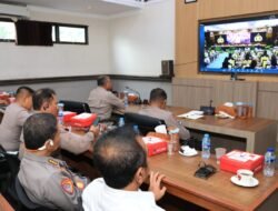 Polda Papua Ikuti Rilis Akhir Tahun Polri 2025 secara Virtual, Komitmen Transparansi dan Peningkatan Kepercayaan Publik