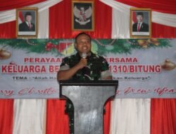 Tebar Sukacita dan Damai Natal, Dandim 1310/Bitung Merayakan Natal Bersama