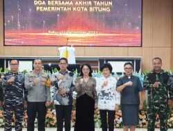 Cerminkan Toleransi dan Kerukunan, Pemkot Bitung Gelar Doa Bersama Tutup Tahun 2025