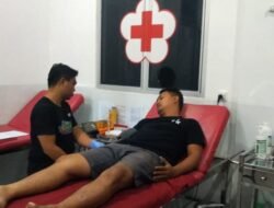Wujud Kepedulian dan Rasa Kemanusiaan, Anggota Kodim 1310/Bitung Bantu Donorkan Darah Untuk Ibu Yang Akan Melahirkan