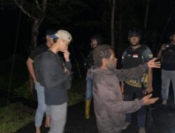 Polres Yahukimo Respon Cepat Peristiwa Kebakaran 4 Ruang Kelas Sd Ypk Metanoia Dekai