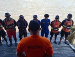 Hari Pertama Pencarian Korban Laka Sungai Di Kali Asue, Tim Sar Gabungan Terus Upayakan Penyisiran