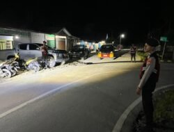 Cegah Gangguan Kamtibmas, Sat Samapta Polres Sarmi Gencarkan Patroli Malam