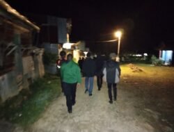 Jaga Kamtibmas Malam Hari, Regu II Siaga Polres Tolikara Laksanakan Patroli Rutin