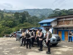 Dekat dengan Masyarakat, Polres Tolikara Intensifkan Patroli Dialogis