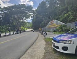Sat Lantas Polres Keerom Gelar Patroli Jalan Raya, Ajak Masyarakat Tertib Berlalu Lintas