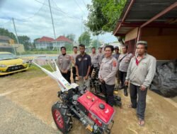 Polres Merauke Serahkan Bantuan Alsintan dari Kapolri kepada Petani Jagung Binaan