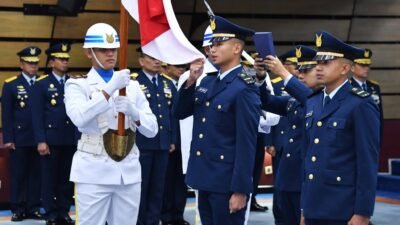 “Harumkan Nama Bangsa, Atlet TNI AU Dilantik Perwira”