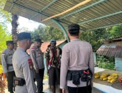 Kapolsek Kelila Pimpin Patroli Jalan Kaki, Perkuat Kehadiran Polisi di Tengah Masyarakat