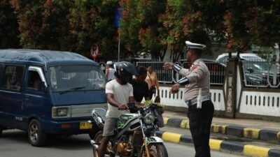 Hari Kedua Operasi Keselamatan Cartenz 2026, Ditlantas Polda Papua Kedepankan Edukasi dan Keselamatan Pengendara