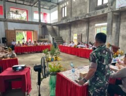 Perkuat Koordinasi Wilayah, Danramil Likupang Hadiri Pra Musrenbang Kecamatan dan Pra Musrenbang Tematik Stunting