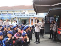 Jadi Ruang Edukasi, TK Bhayangkari Bermain dan Belajar di Polresta Cilacap