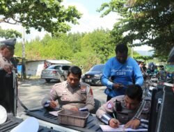 Operasi Keselamatan Cartenz 2026, Polda Papua Beri Teguran Simpatik kepada Ratusan Pengendara di Jayapura