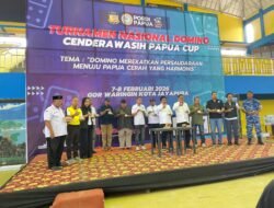 Polda Papua Hadiri Pembukaan Turnamen Nasional Domino Cenderawasih Cup