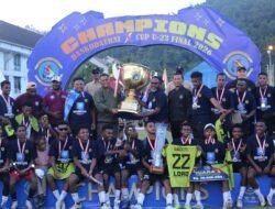 Wujudkan Pemuda Papua yang Tangguh dan Berprestasi, Dankodaeral X Cup 2026 Resmi Ditutup dengan Semangat Kebersamaan