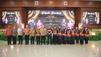 Kapolda Papua Barat Pimpin Ramah Tamah dan Pisah Sambut di Gedung Arfak Conventional