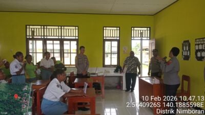 Bangun Antusiasme Generasi Muda, Polres Jayapura Gelar Kampanye Proaktif Penerimaan Polri T.A 2026