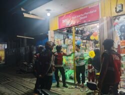 Satuan Samapta Polres Waropen Intensifkan Patroli Dialogis Malam Hari, Jaga Kamtibmas Tetap Kondusif