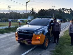 Sat Binmas Polres Supiori Gencarkan Imbauan Kamtibmas, Tegaskan Larangan Peredaran Miras