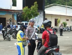 Hari ke-13 Ops Keselamatan Cartenz 2026, Polda Papua Intensifkan Penindakan dan Teguran Simpatik di Kawasan PTC Entrop