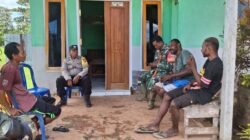 Wujudkan Sitkamtibmas Kondusif, Sat Binmas Polres Merauke Masifkan Program ‘Door to Door System’ (DDS)