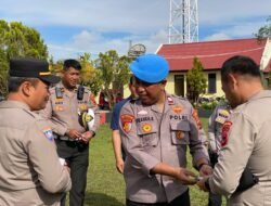 Propam Polres Jayawijaya Gelar Gaktibplin, Tegakkan Disiplin Dan Ketertiban Personel
