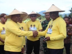 Dukung Ketahanan Pangan Nasional, Pemprov Papua dan Pemkot Jayapura Gelar Penanaman Padi Perdana di Muara Tami